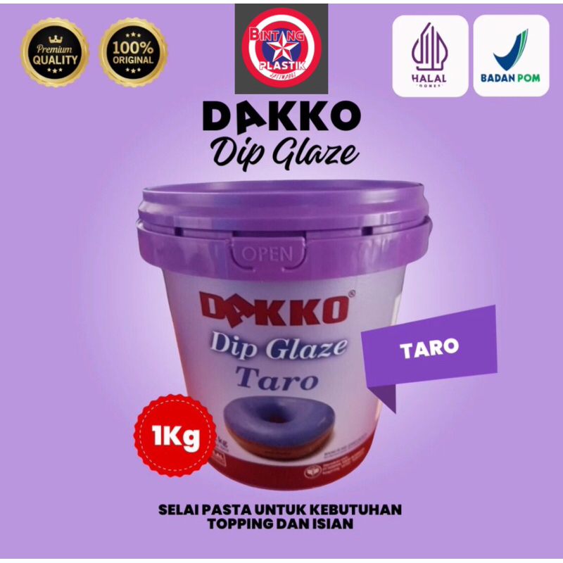 Jual TOP BRAND! DAKKO Dip Glaze Cokelat / Taro / Tiramisu / Green Tea ...