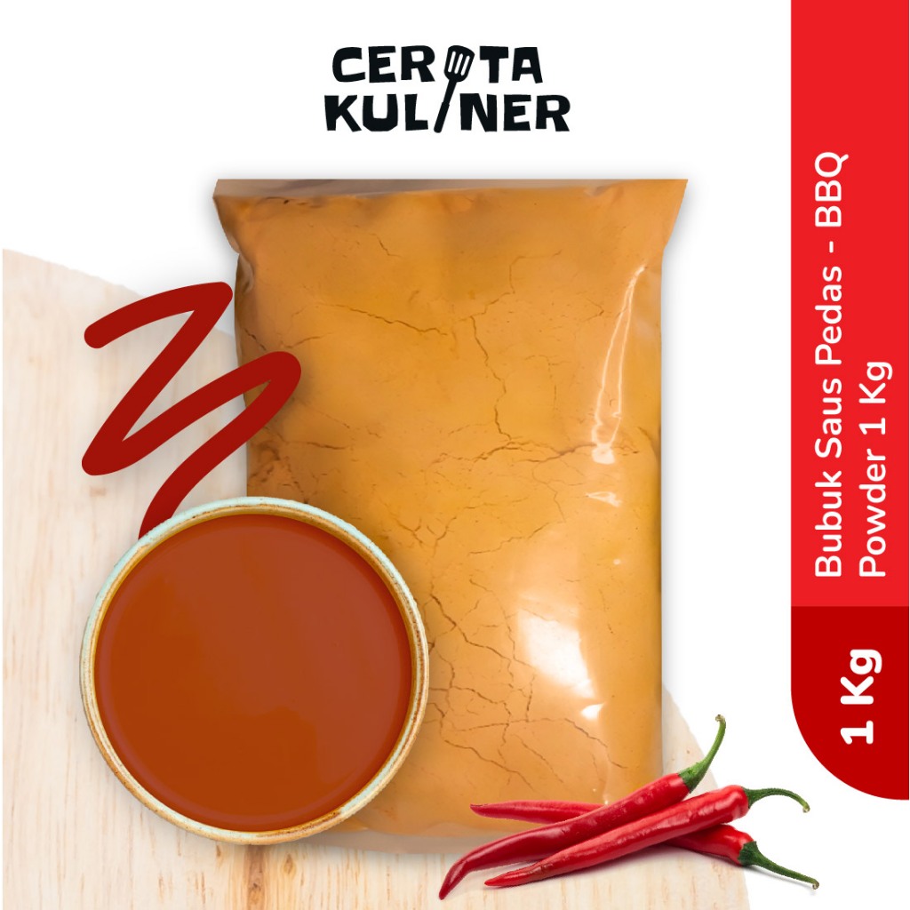 Jual Saos Pedas Saus BBQ Powder Bubuk 1 Kg | Shopee Indonesia