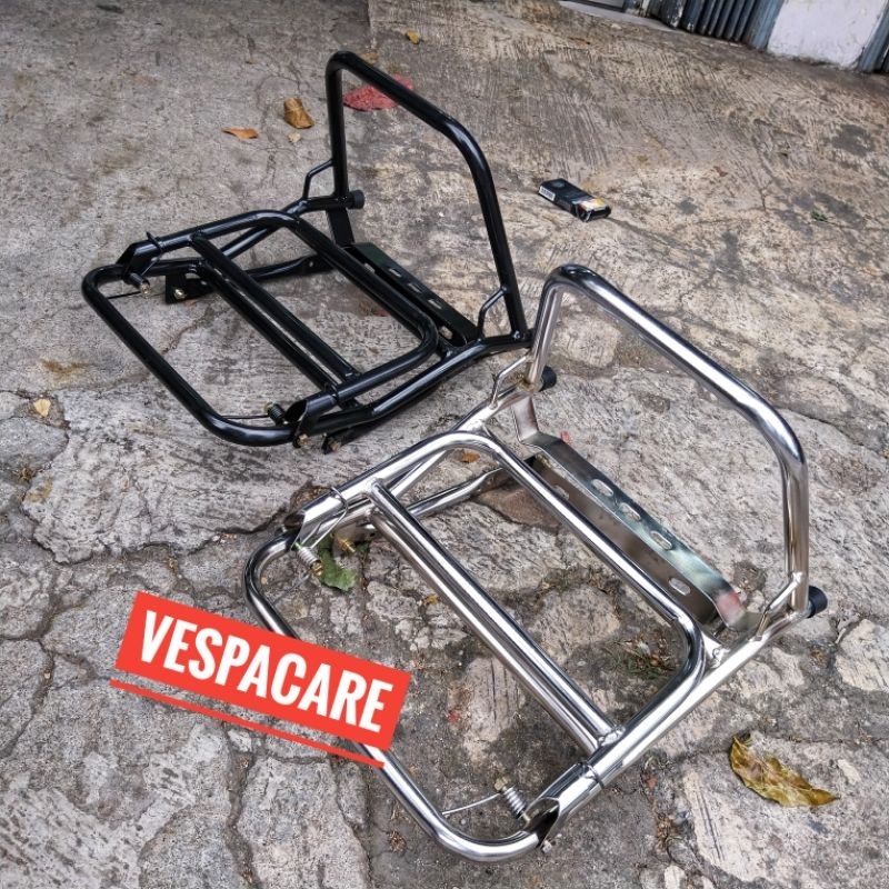 Jual Backrack Madrid Vespa Rak Belakang Vespa Px Excel Super Sprint