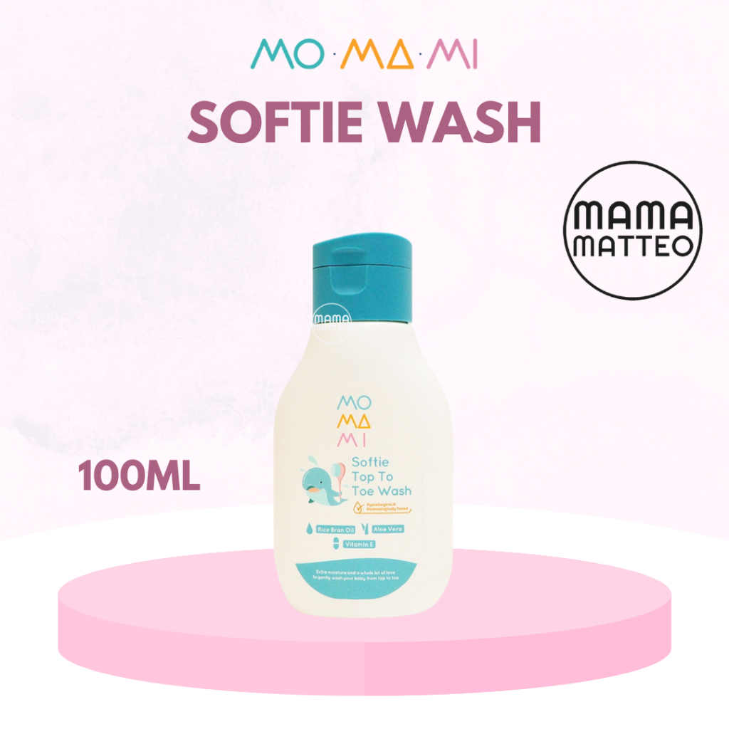 Jual MOMAMI Softie Top To Toe Wash 100ml / Sabun Shampoo Mandi Bayi ...