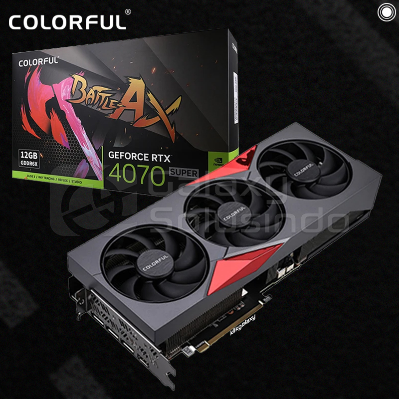 Jual Colorful Geforce Rtx 4070 Super Nb Ex V 12gb Gddr6x Vga Rtx4070 Super Ddr6x Ada Lovelace