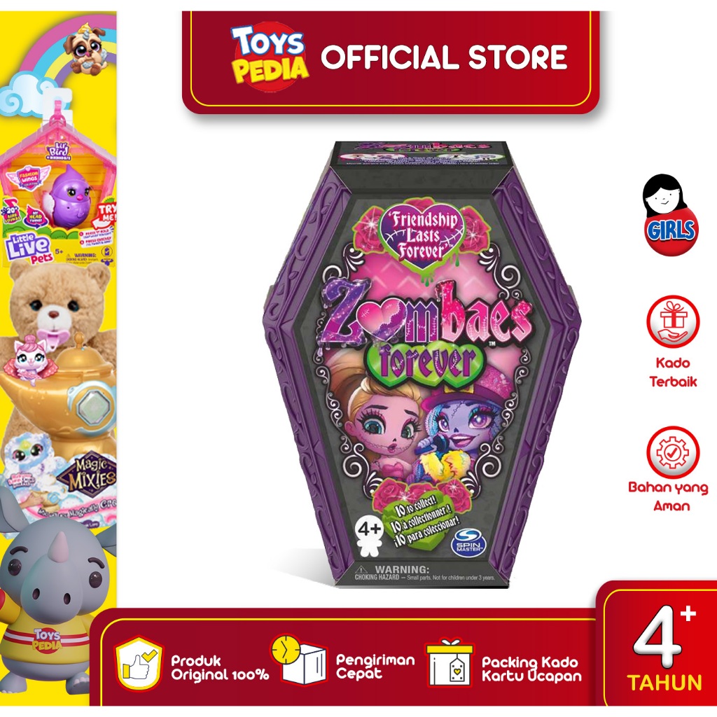 Jual Mainan Boneka Zombaes Single Pack (Random) | Shopee Indonesia