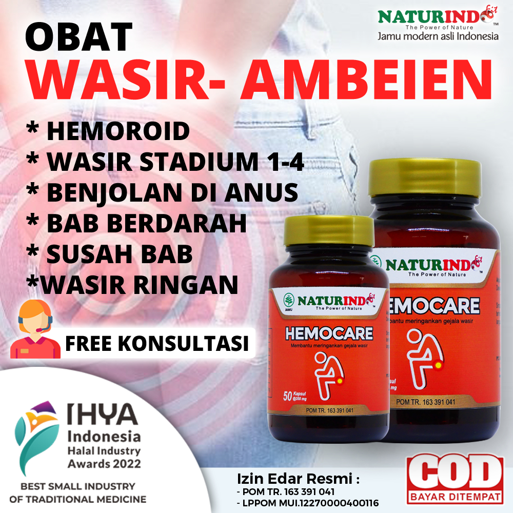 Jual Hemocare Obat Herbal Ambien Wasir Untuk Menghilangkan Benjolan ...