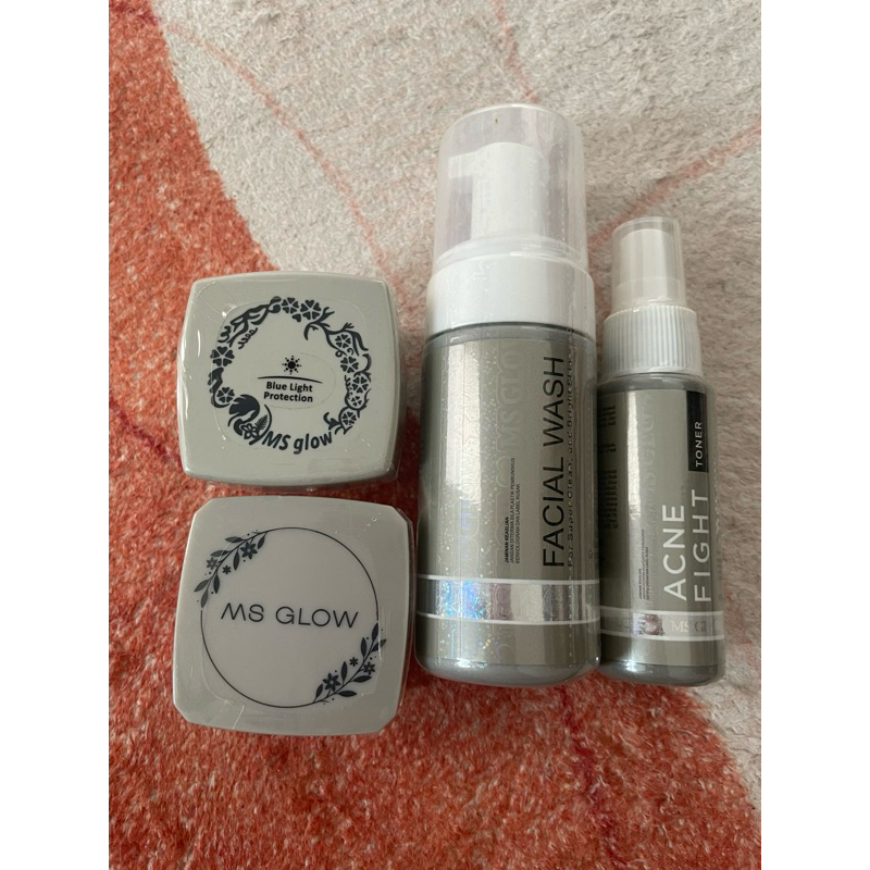 Jual PAKET WAJAH MS GLOW ACNE MURAH ORIGINAL | Shopee Indonesia