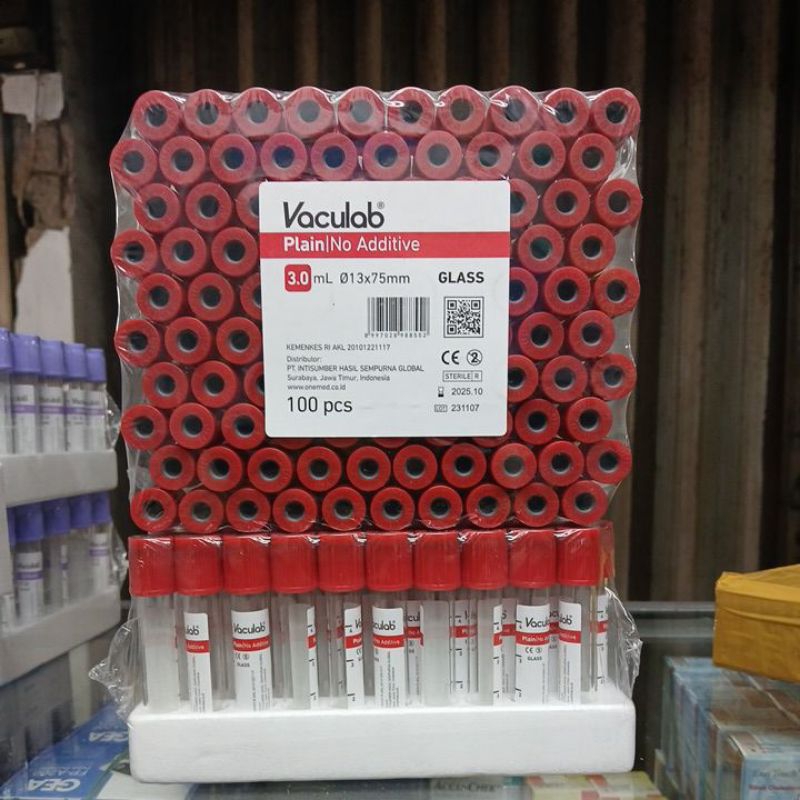 Jual Tabung Plain 3ML 3cc Onemed / Tabung Kaca | Shopee Indonesia