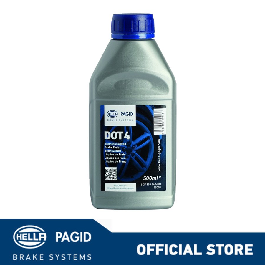Jual Minyak Rem Mobil DOT 4 500ml Hella Pagid - Brake Fluid | Shopee ...