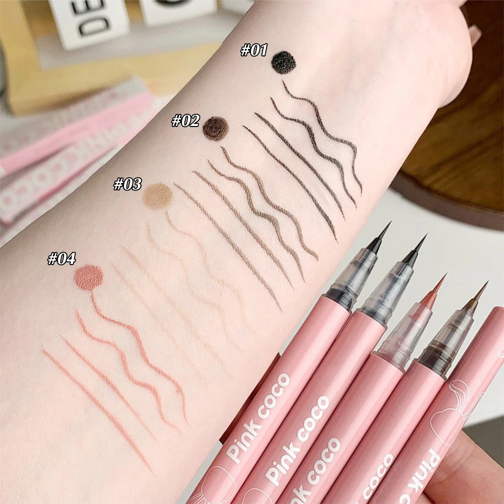 Jual PINK COCO Eyeliner Tipis Super Thin Eyeliner Tajam Sharp Eyeliner ...