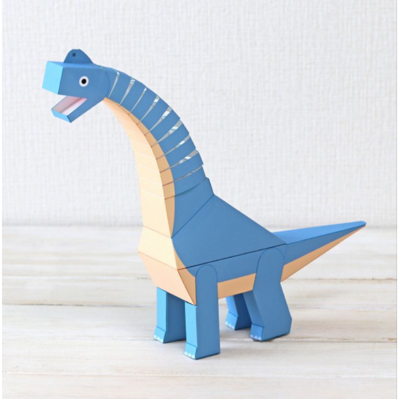 Jual Lembaran pola papercraft mainan bergerak dinosaurus (CP-AgA13 ...