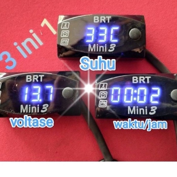 Voltmetro LED Digitale 0,56" DC3-18V IPX6 Voltmetro Impermeabile - Foto 6