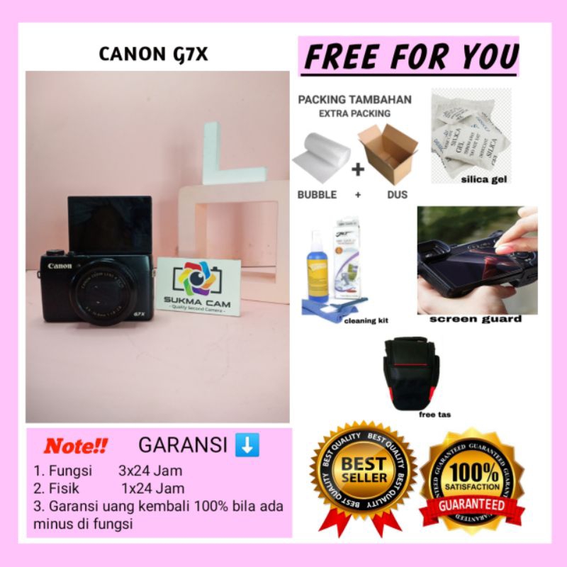 Jual Canon G7X not canon G7X mark II Shopee Indonesia