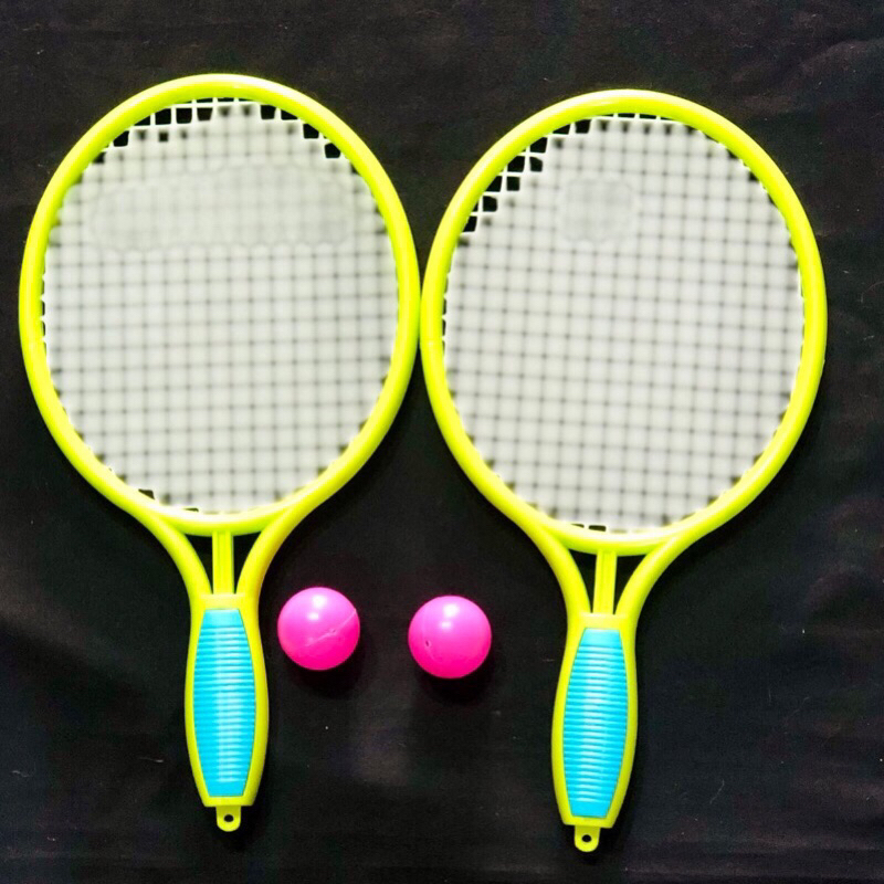 Jual Mainan Racket Ping Pong lucu raket badminton anak bulu tangkis one ...