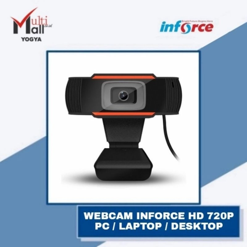 Jual Inforce Webcam TW-006 720P Built-in Microphone for Laptop PC ...