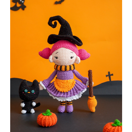 Jual Witch eng {Pdf File Pattern/ Pola Amigurumi} | Shopee Indonesia