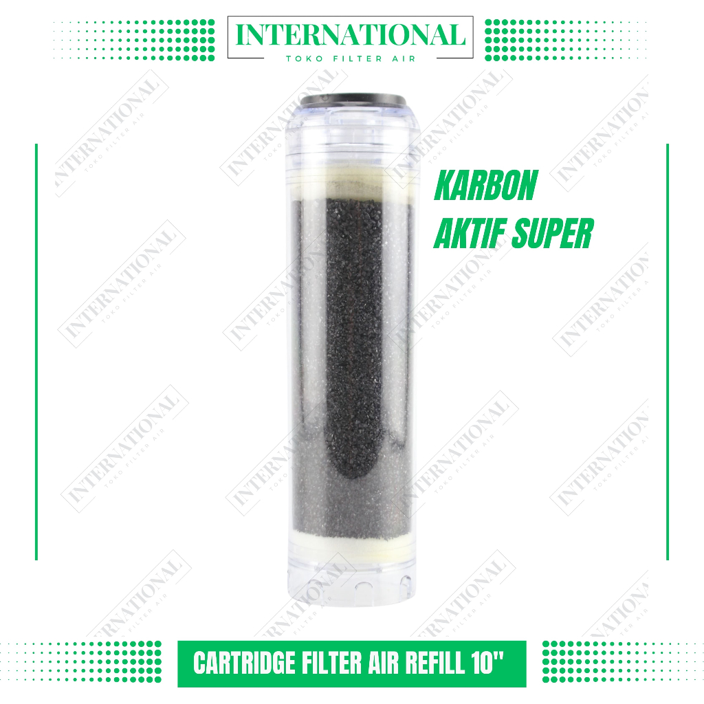 Jual Cartridge Filter Air Karbon Aktif Inch Filter Air Kinnoyama Shopee Indonesia