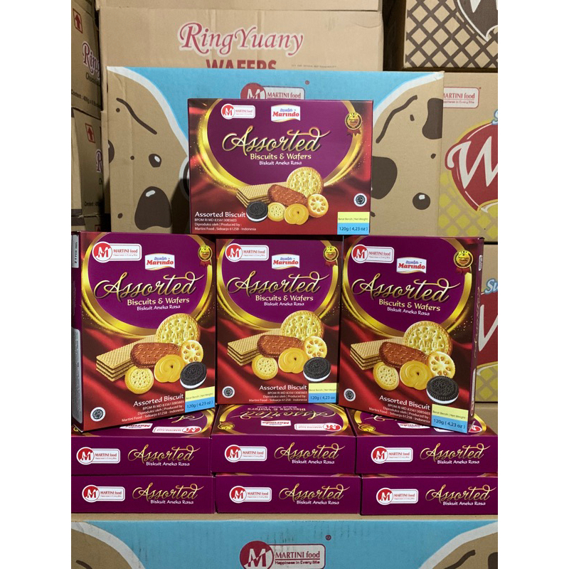 Jual Marindo Assorted Box 120g 1 Karton X 24pcs | Shopee Indonesia