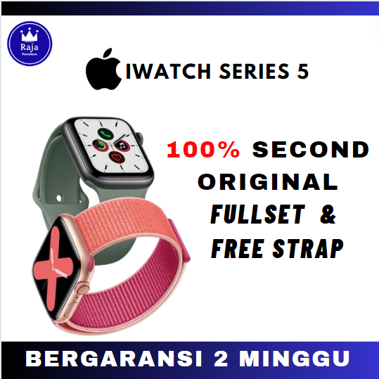 iWatch Series 40/44MM ORIGINAL Second FULLSET 100% Apple Watch Second  ORIGINAL Mulus Like NEW