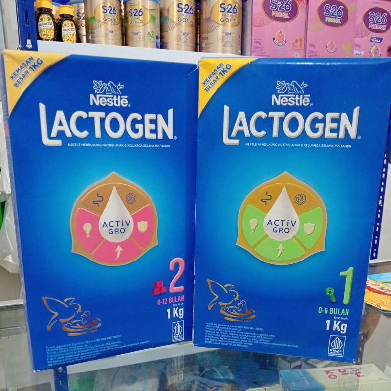 Jual Lactogen 1/Lactogen 2 1000gram (ED 2025) | Shopee Indonesia