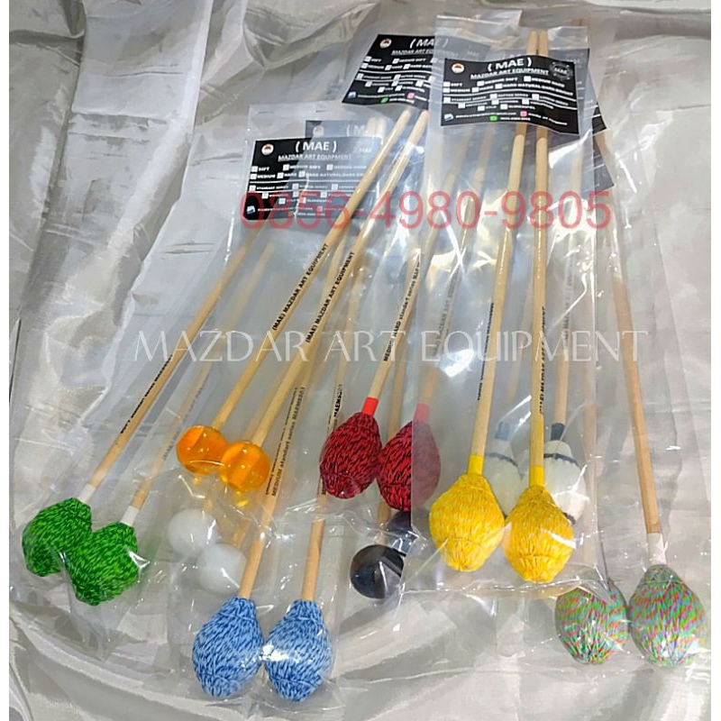 Jual stick mallet marimba, xylo, vibraphone, glokenspiel,bellyra ...