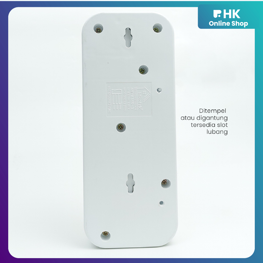Jual Stop Kontak 3 4 5 Lubang Switch On Off Masing-Masing / Stop Kontak ...