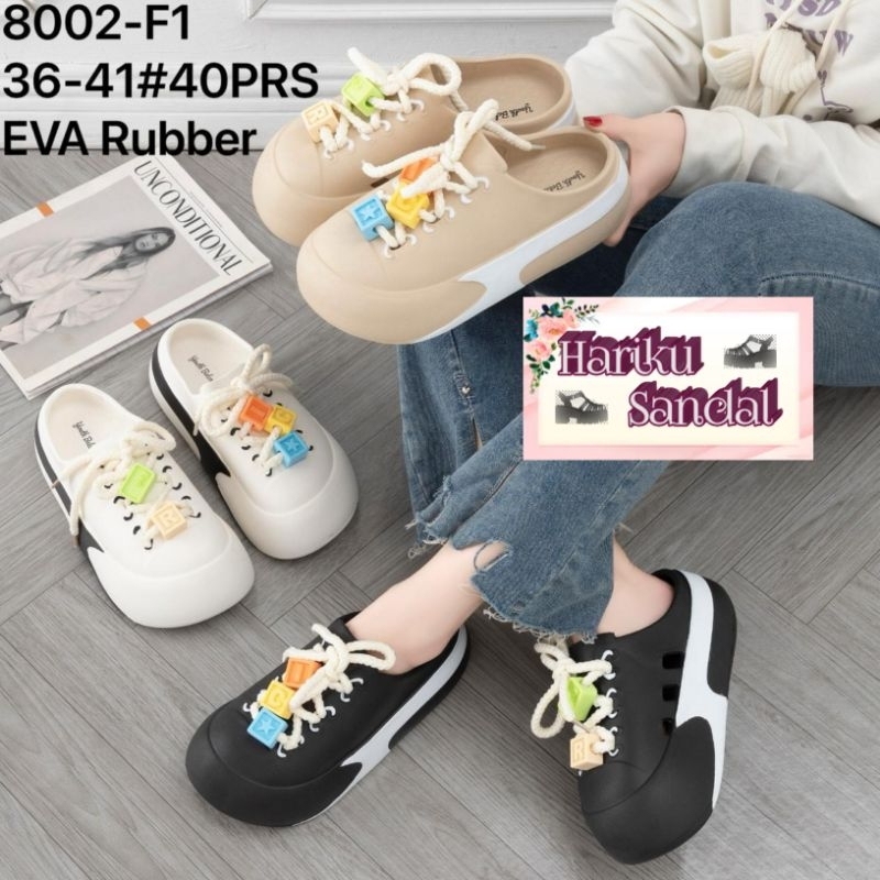 Jual Sandal Sepatu CLOG SUZY GIRL Trendi Eva Soft Kiyowo 8002-F1 ...