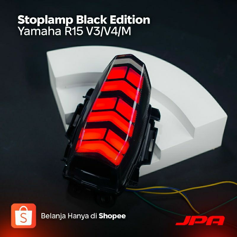 Jual JPA Lampu Stop / Rem / Belakang Yamaha R15 V3/V4 Black Edition ...