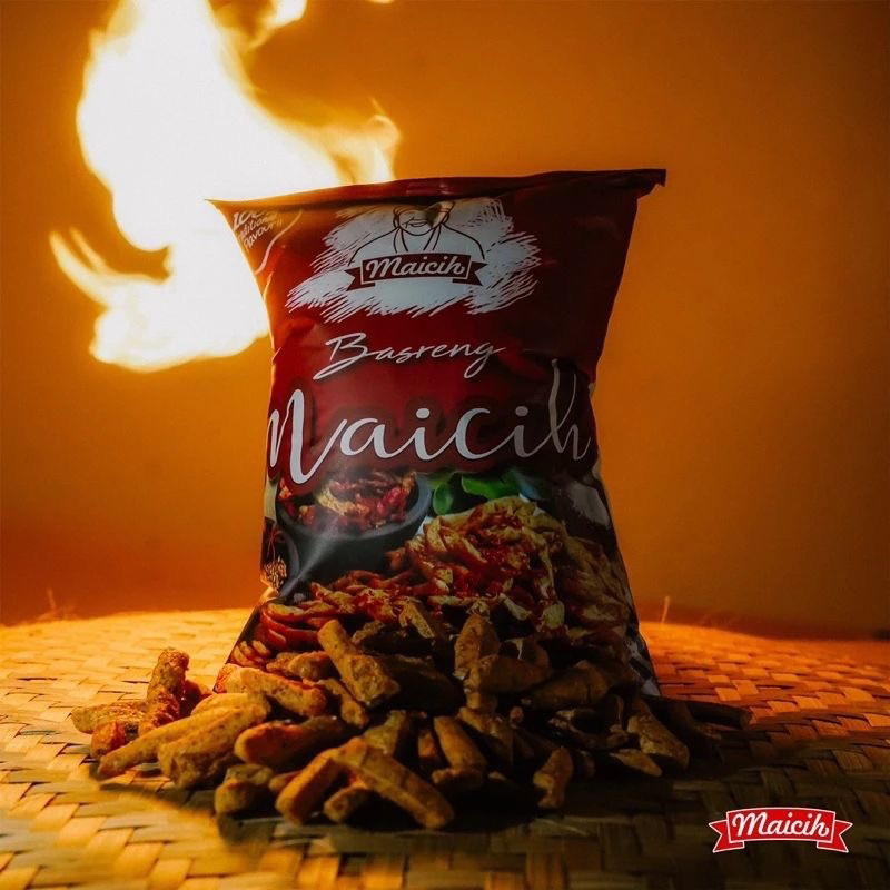 Jual Basreng Pedas Maicih Viral Level 5 And 10 Kemasan 100g Shopee