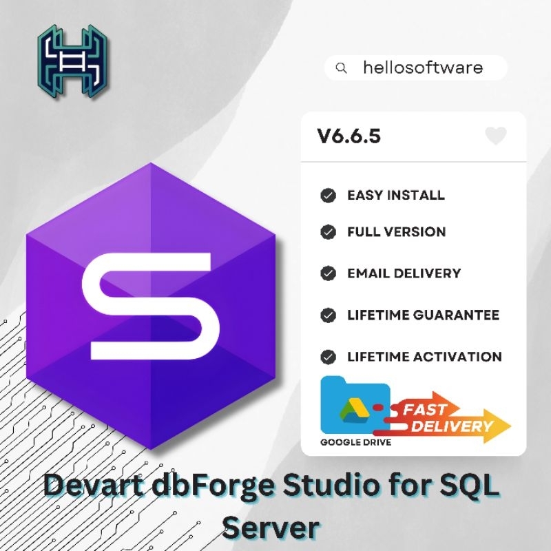 Jual Devart dbForge Studio for SQL Server Enterprise 2024 6.6.5 Full ...