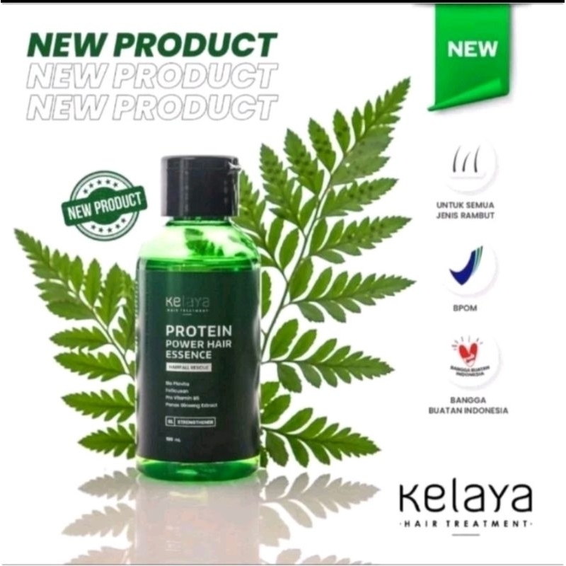 Jual Kelaya Hair Treatment Protein Power Hair Essence 100ml - Hair ...
