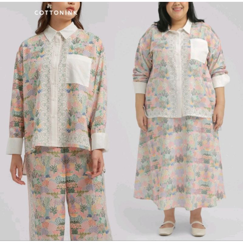 Jual COTTONINK PANORAMA SHIMARA SIZE M RAYA COLLECTION 2024 | Shopee ...