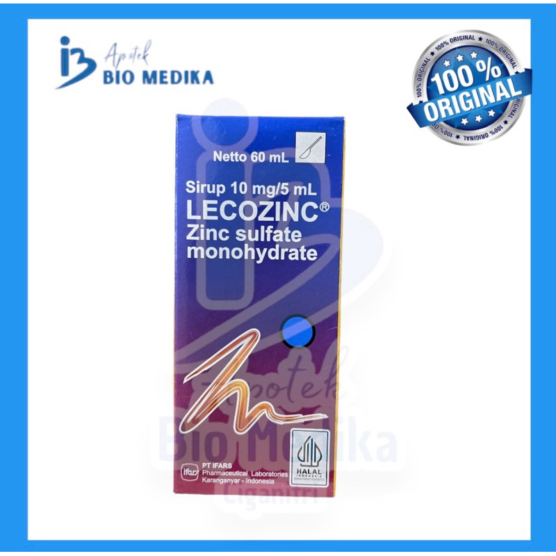 Jual LECOZINC SIRUP 60 ML | Shopee Indonesia