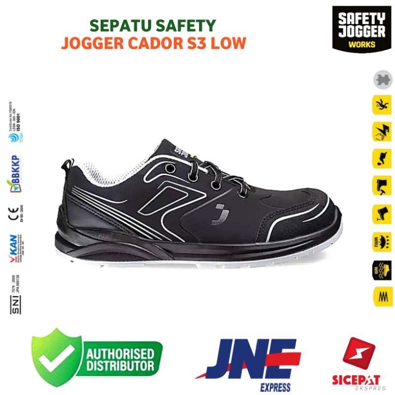 Jual Sepatu Safety Jogger Cador S Low Original Produk Safety Jogger