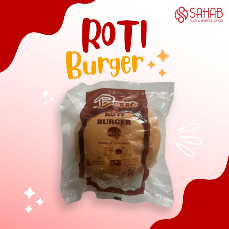 Jual Roti burger bijian/ Roti burger wijen/ Roti burger murah | Shopee ...