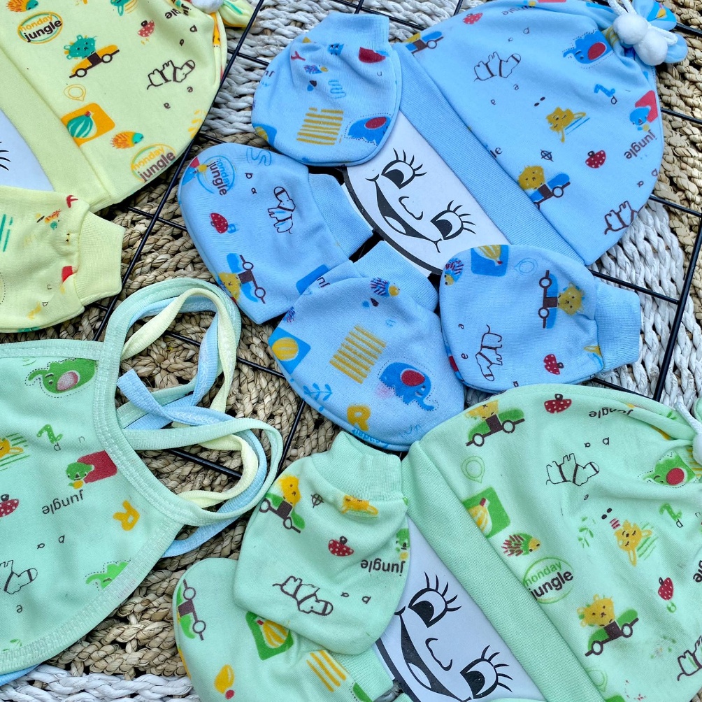 Jual ART P13S 3 Set Kupluk Sartaki Adai Bayi Kupluk Bayi Sarung Tangan ...