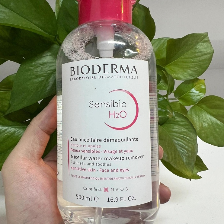 Jual Bioderma Ml Sensibio Sebium H O Micellar Wate With Pump Pembersih Make Up Shopee Indonesia