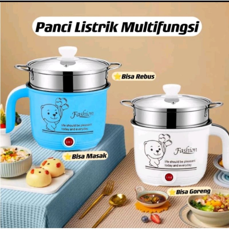 Jual PANCI LISTRIK SERBAGUNA -MINI RICE COOKER LAPISAN STAINLES FREE ...
