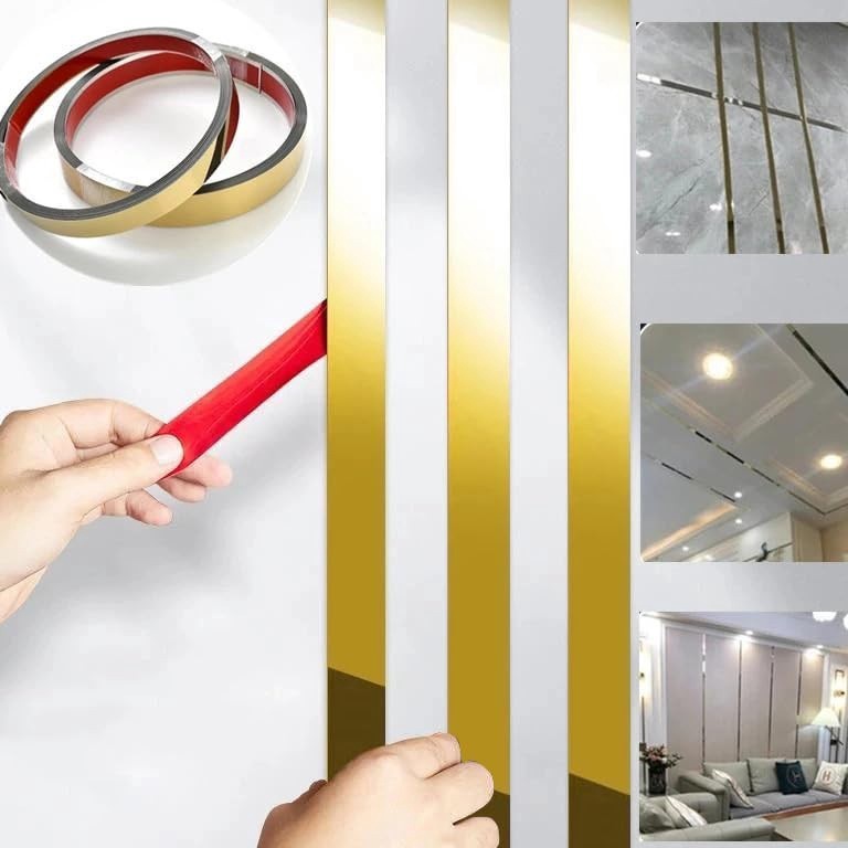 Jual Cek Disini 3Meter List Plat Strip MirrorList dindingStrip Mirror