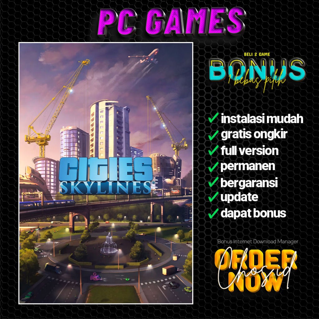 Jual Cities Skylines Deluxe Edition | Game PC - Laptop | Shopee Indonesia