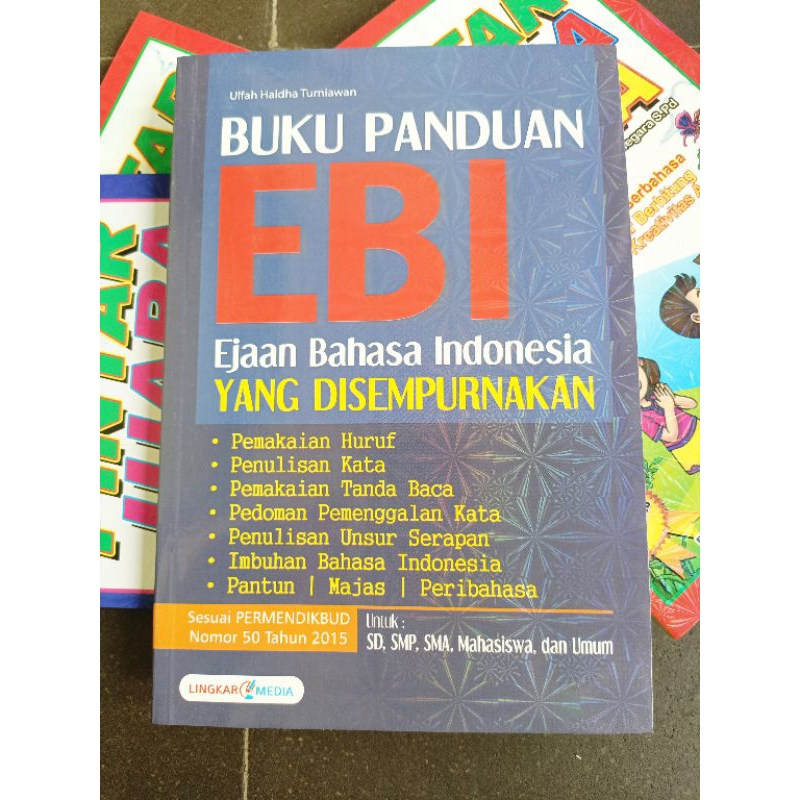 Jual Buku Panduan EBI/EYD Ejaan Bahasa Indonesia Yang Di Sempurnakan ...