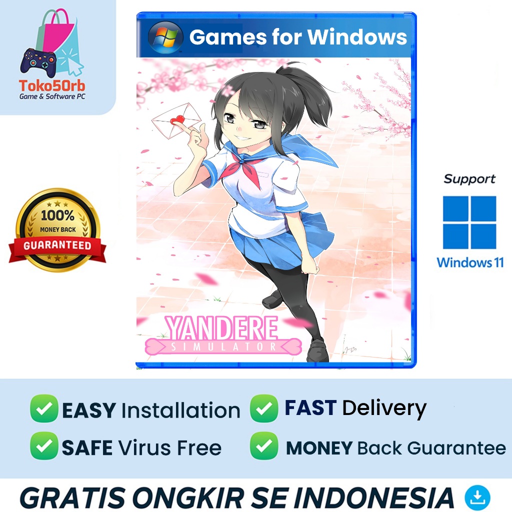 Jual Yandere Simulator Game For PC Full Version Shopee Indonesia