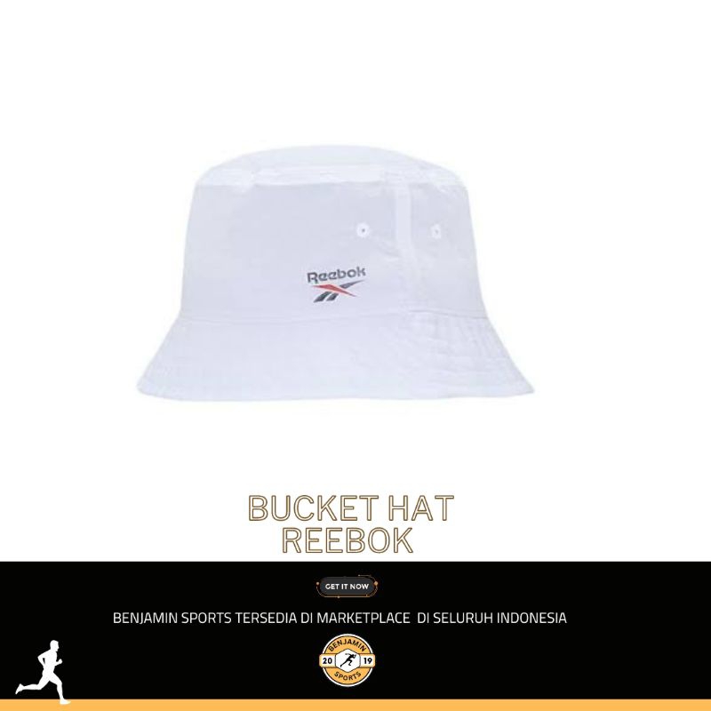 Jual Bucket hat classic Reebok original white murah | Shopee Indonesia