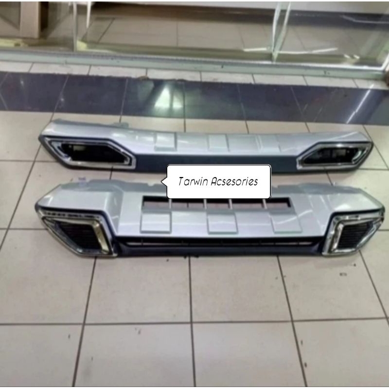 Jual Front rear bumper guard pajero sport 2021-2022-2023-2024 | Shopee ...