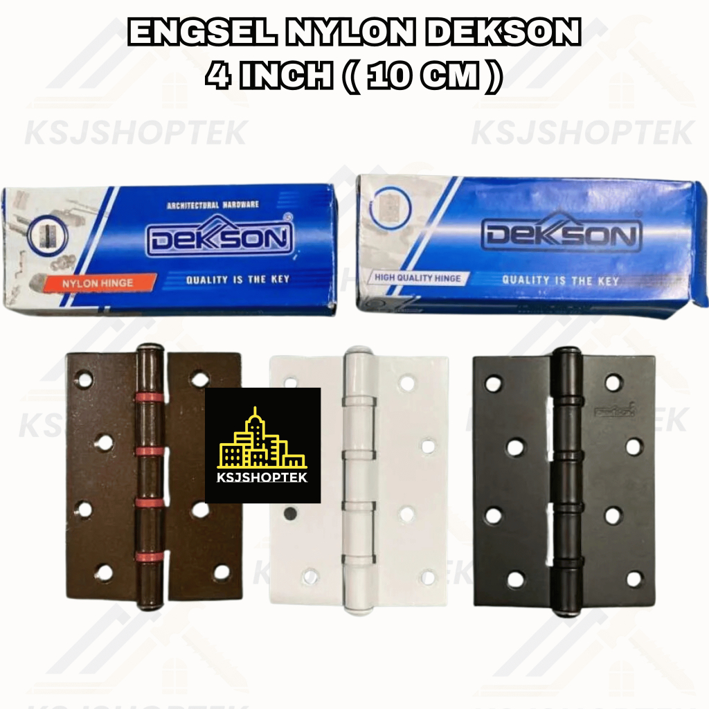 Jual Ensel Pintu Engsel Kupu Kupu Nylon Inch Cm Dekson Engsel Pintu Aluminium Penahan