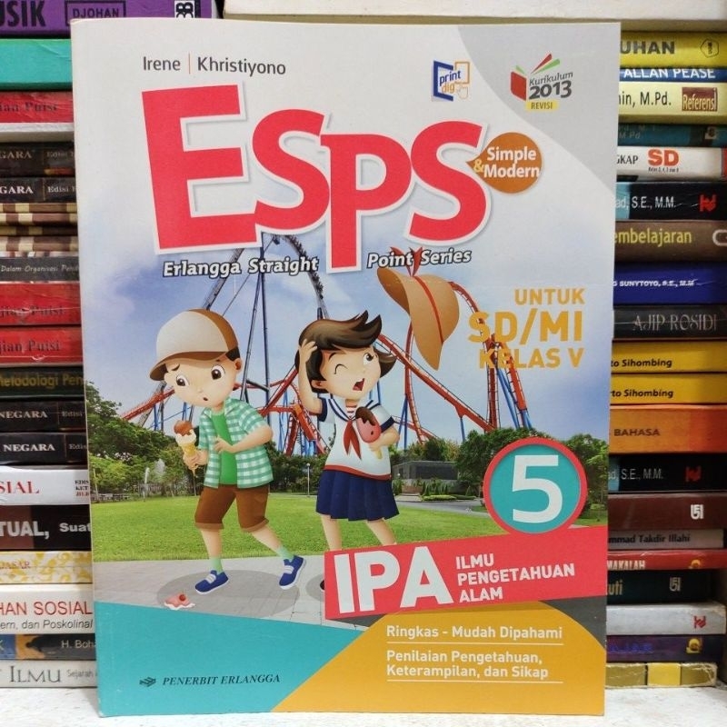 Jual ESPS IPA kelas 5 SD kurikulum 2013 revisi | Shopee Indonesia
