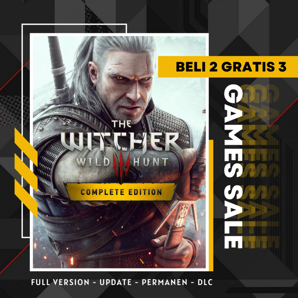 Jual THE WITCHER 3 WILD HUNT COMPLETE EDITION - GAME PC - GAME LAPTOP ...