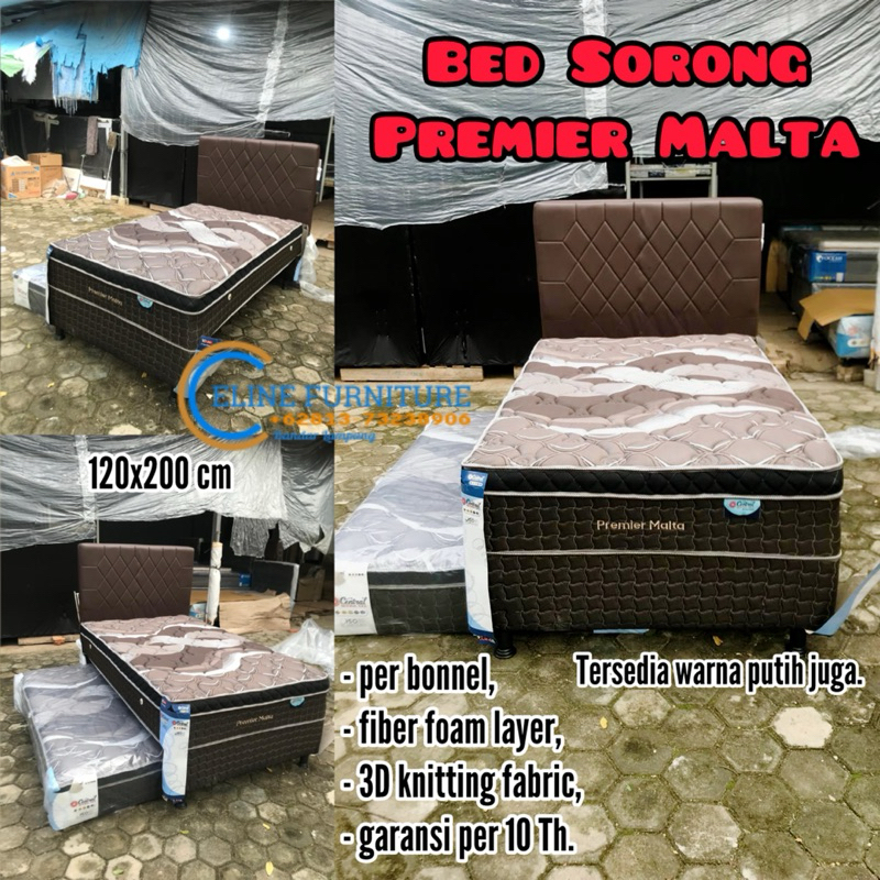 Jual Springbed 2in1 | Bed Sorong 2in1 Premier Malta Central | Shopee ...