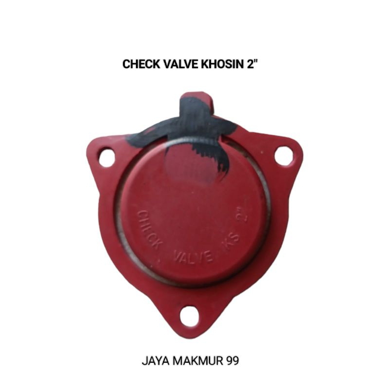 Jual TABOK KLEP POMPA AIR KHOSIN 2 DIM chek VALVE MERAH | Shopee Indonesia