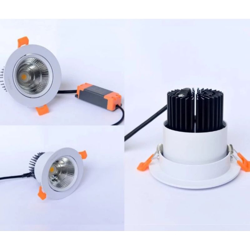 Jual Lampu Downlight LED COB 20W Inbow/ Lampu Sorot Spotlight COB 20W ...