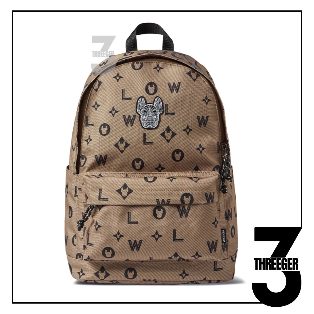 Jual Lifework Radog Daily Backpack Pattern Beige Original | Shopee ...