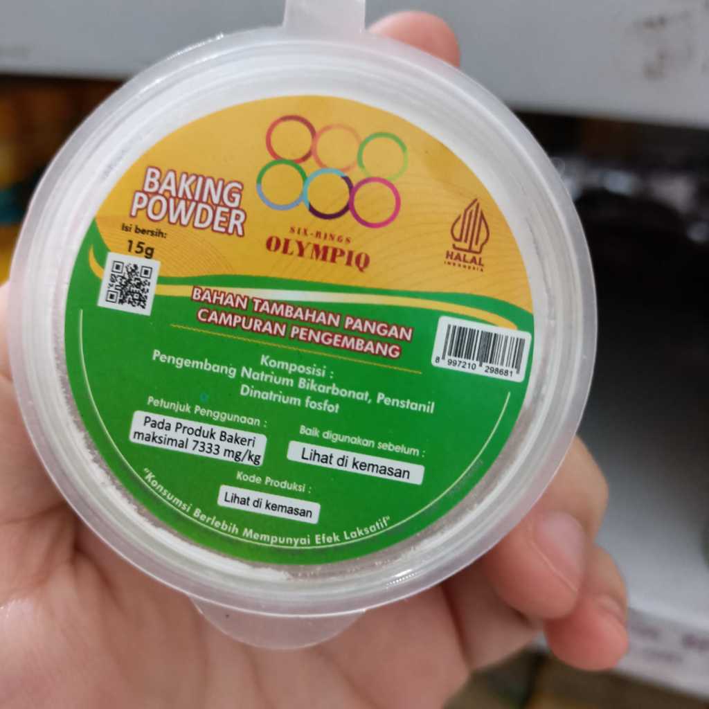 Jual Olympic Baking Powder 15gr | Shopee Indonesia