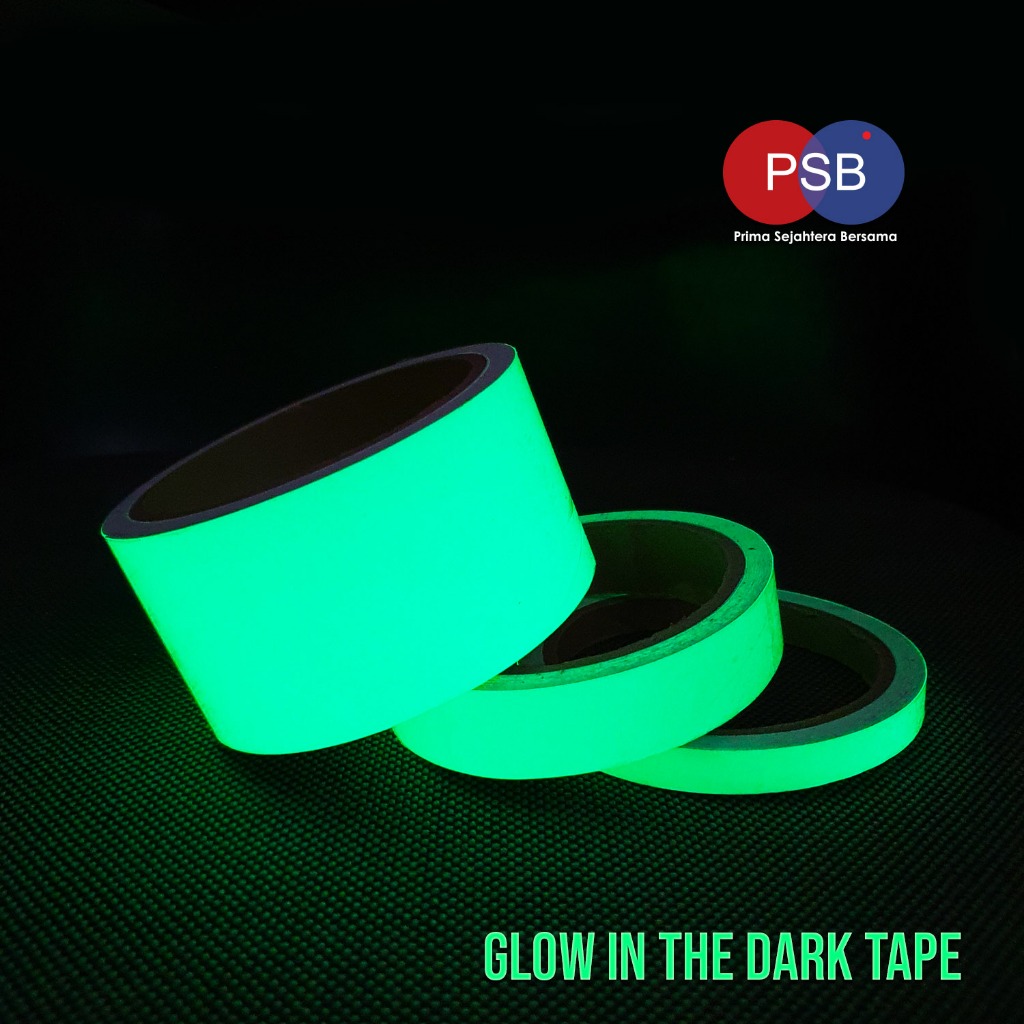 Jual Lakban isolasi Glow in the Dark / Glow in the Dark Tape / Luminous ...